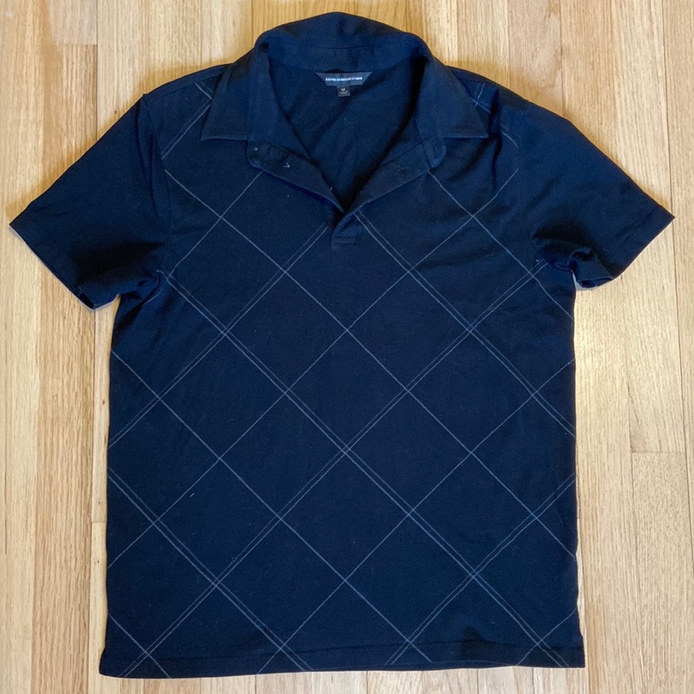 Black Polo by Express, size medium